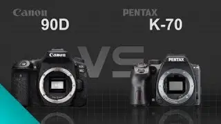 Canon EOS 90D vs Pentax K-70