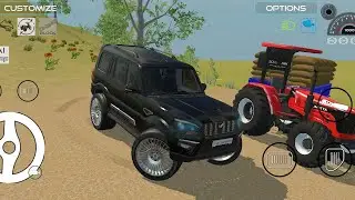 Indian vehicles Simulator 3d farming mood tracker  new update ||indian tracker games And D8PLAYING