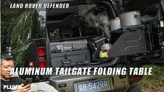 Plumb 2020+ Aluminum Alloy Tailgate folding table for Land Rover Defender 110 90