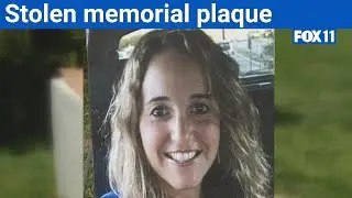 Plaque commemorating Las Vegas shooting victim stolen outside Manhattan Beach Middle School