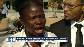 Families of girls who died in pond want justice