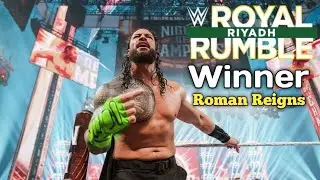 Royal Rumble Winner 2026 Roman Reigns Win the Royal Rumble Match wwe Highlight #royalrumble 