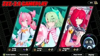 ZZZ 2.6 | Aria  Sunna  Yuzuha Character Showcase