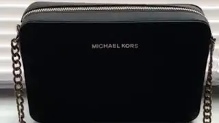 Michael Kors Jet Set Crossbody Bag - Black