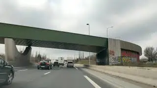 #Driving in France autoroute A4 et autoroute A86#vlog55
