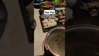 Korean food #hotpot #jpot #foodbuffet