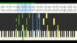 Muse - Survival [Piano Tutorial] Synthesia
