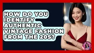 How Do You Identify Authentic Vintage Fashion From The 20s? - Glam Girl's Closet