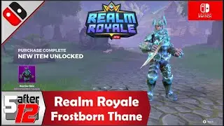 Realm Royale | Frostborn Thane Warrior Skin | Nintendo Switch