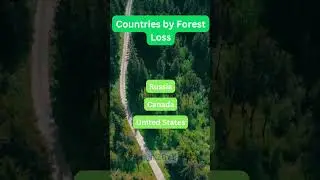 countries with the most deforestation #forest #deforestation #subscribe #countries #top5 #facts