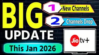 😱😱Jio tv plus BIG UPDATE✅️ this jan 2026🔥 | jio tv plus new channel launch 2026 | jio tv plus