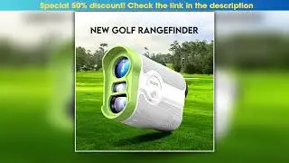 Hands-on REVASRI New Golf Range Finder with Slope Compensation Flag Lock Vibration Golf