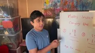 Back to school - Maths lesson, simple addition