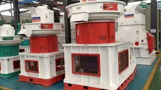 Our pellet machine workshop and spare parts warehouse