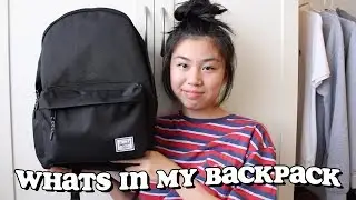 what's in my backpack 2018-2019