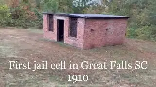 The first jail built in Great Falls SC around 1910.   They call it Stoney Lonesome!