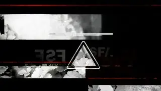 Static Glitch Effect - White Grave - Logo Animation