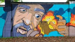 Leonardo 500 murales Milano