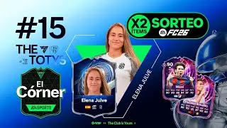 SORTEO de 2 ITEMS en directo! Repasamos SBCs, EVOS y charlamos con Elena Julve! | EL CÓRNER #15