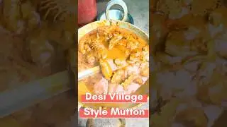 DESI VILLAGE STYLE MUTTON CURRY | MUTTON CURRY