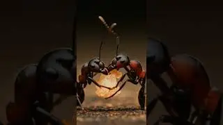 Epic Ant Battle Over a Single Crumb 🐜🔥 | No Mercy in the Micro Jungle!