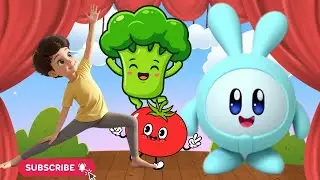 Left Right Front Back Learning for Kids | Vegetables Direction Song | Bunny Teacher