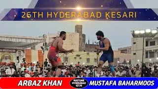 ARBAZ KHAN (R) VS MUSTAFA BAHARMOOS (B) - RUSTUM-E-HYDERABAD 1ST/R - HYDERABAD KESARI 2026
