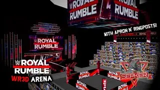 ROYAL RUMBLE 2021 THUNDERDOME WR3D ARENA | WR3D REALISTIC ARENA