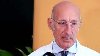 Michele Marullo alla cerimonia di donazione di un &ldquo;Sistema digitale grandangolare Retcam&rdquo;