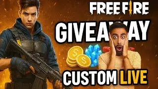 FREE FIRE CUSTOM GIVEAWAY Panda PlayZ 12.5 is live