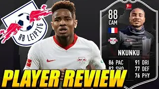 WHAT A CARD! 😱 88 POTM NKUNKU PLAYER REVIEW! THE BEST PLAYER IN FIFA 22 ULTIMATE TEAM! META PLAYER!