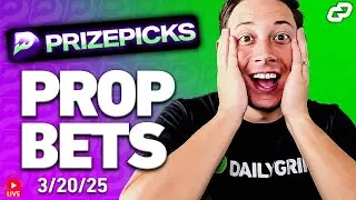 TOP PRIZEPICKS NBA, Esports, CBB & NHL PLAYER PROPS for TODAY 3/20 | Sports Betting (LIVE)