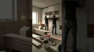 Kids Room GLOW UP 🏡✨ Full Renovation Timelapse #home #renovation #diy