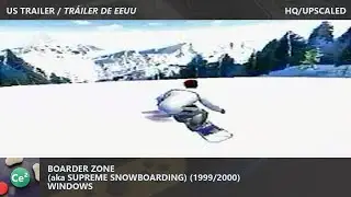 Boarder Zone (aka Supreme Snowboarding) | PC | 1999/2000 | Video Game US Trailer | HQ/Upscaled