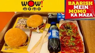 WOW Momo |Wow Barish Combos Offer Starting from @259/- |Pan Fried Darjeeling Momo,Burger,Cold Drinks