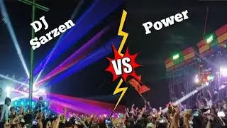 Power music Vs sarzen dj 💪😱🔥 humming Bass 😲 trending song #djbmremix #powermusic #sarzendj #djviral