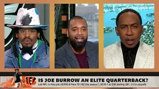 FIRST TAKE | Is Joe Burrow an Elite QB? Stephen A. Smith & Chris Canty back & forth over Bengals QB