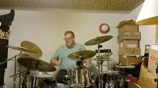 Drum solo Sept 2025 (playing: QDrums steel, Meinl & Ufip cymbals, Tama and Ludwig Snares)