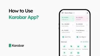 How to Use Karobar App | Track Customers, Inventory & Transactions Easily