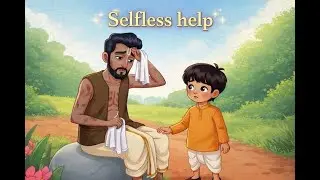 Krishna Teaches Helping Without Expecting Rewards 🌼 | A Beautiful Life Lesson