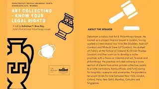 Art Collecting- Know Your Legal Rights by Debottam T. Bose Esq.