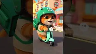 Cute animals working  #funny #animals #chicken #cat #cute #dog #chicken #cartoon #pixar