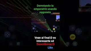 derrotando a la emperatriz de luz usando vagoneta siendo rango