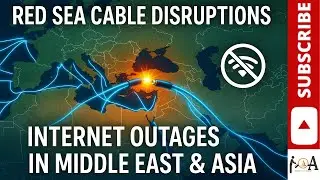 Red Sea Cable Disruptions Explained | Why Internet Outages Hit Middle East & Asia