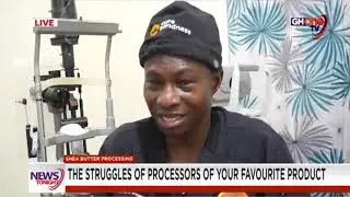 Smoke Pollution at shea butter processing centre is sickening women in the industry
