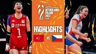 🇨🇳 CHN vs. 🇨🇿 CZE - Highlights  Phase 1 | Women's World Championship 2022