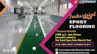 Industrial Epoxy Floor Manufacturers| Chennai| Madurai| Hosur| Bangalore| Hyderabad|Vijayawada|Vizag