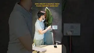 How Indian's Charge their Phone 📱🗿 | Kuldeep Singhaniaa #shorts