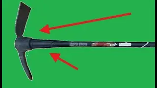 Husky 5Lb. Pick Mattock Unboxing and testing /1000-014-744 / 36 inches fiberglass handle / ASMR