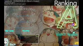 osu! but my favourite skin when replay